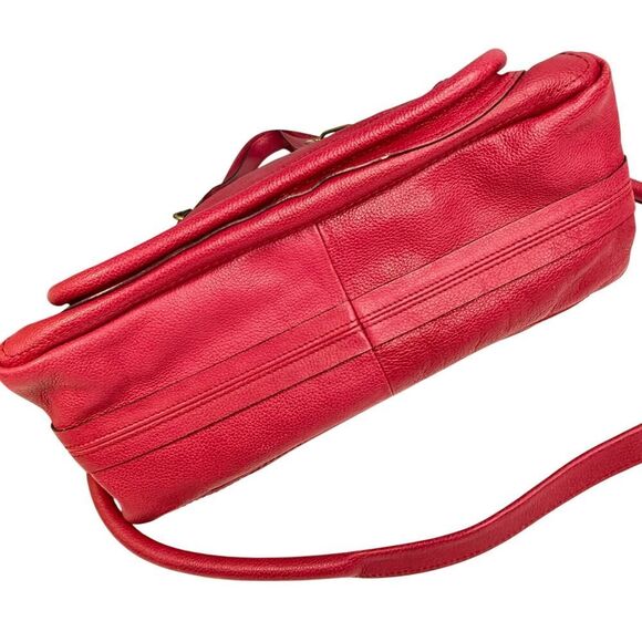 Chloé Paraty Satchel Raspberry Pink Leather Bag Gold Hardware - Picture 8 of 16
